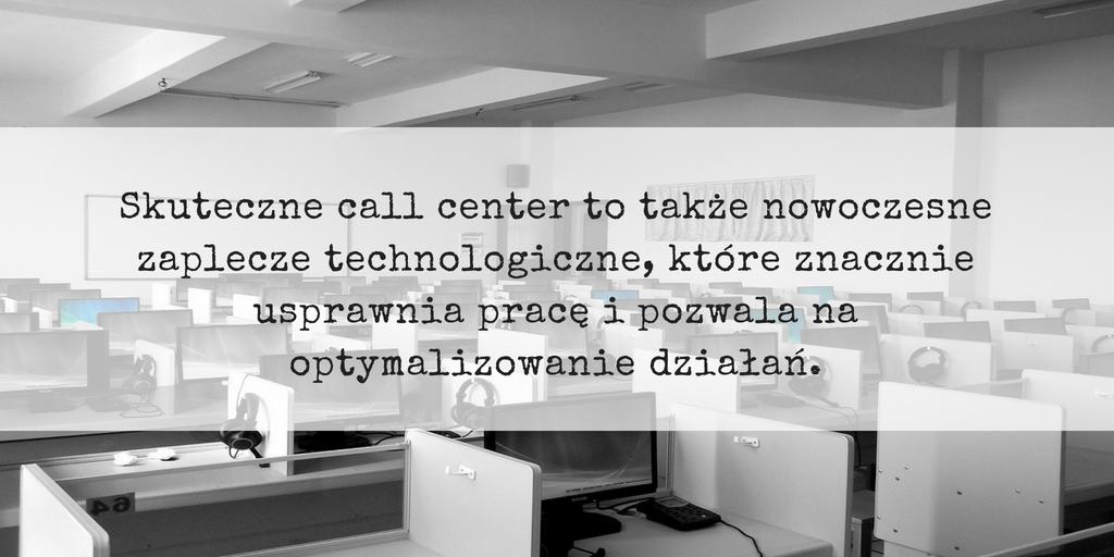 skuteczne call center