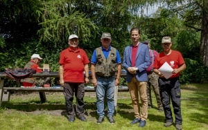 Miłośnicy wędkarstwa rywalizowali z okazji 55-lecia sekcji Polskiego Związku Wędkarskiego 