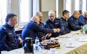 Spotkanie opłatkowe z bytomskimi policjantami (5)