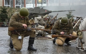 Inscenizacja historyczna „Walki o Miechowice 1945” na terenie ProFort Centrum przy ul. Kasztanowej w Bytomiu - Miechowicach odbyła się już po raz ósmy (5)