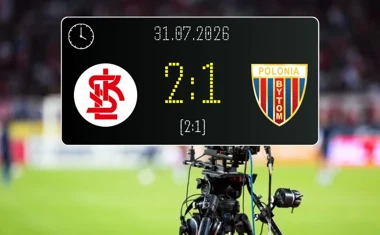 [PIŁKA NOŻNA] ŁKS Łódź – Polonia Bytom 2:1. Szalona końcówka pierwszej połowy w Betclic 1. lidze