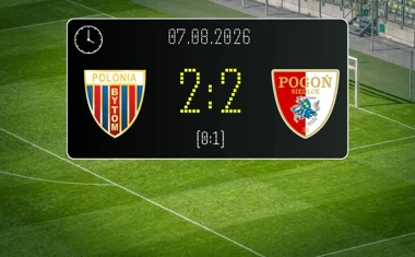 [PIŁKA NOŻNA] Polonia Bytom – Pogoń Siedlce 2:2 w Betclic 1. lidze. Gospodarze odwrócili losy meczu, ale stracili zwycięstwo