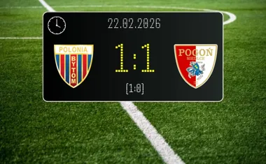 [PIŁKA NOŻNA] Polonia Bytom – Pogoń Siedlce 1:1, remis na Stadionie Polonii w Betclic 1. lidze