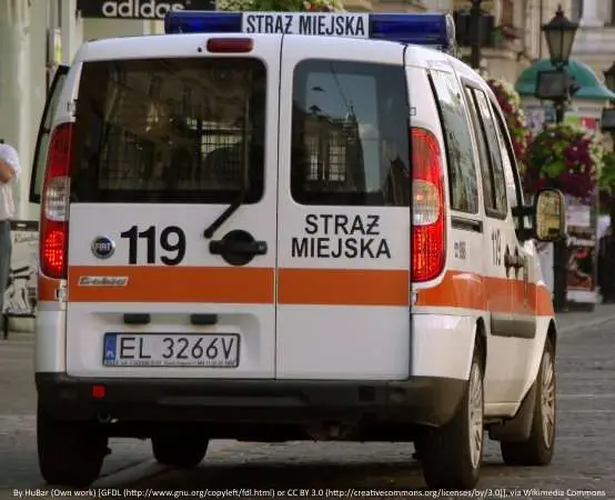 Straż Miejska ukarała mieszkańca za zaśmiecanie terenu przy garażach na ul. Pasteura