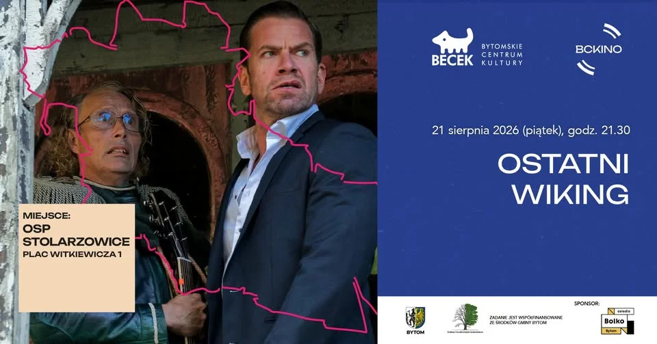 Grafika promocyjna wydarzenia BCKino Plenerowe: Ostatni wiking