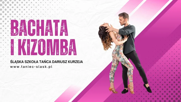 Grafika promocyjna wydarzenia Bytom | Bachata i Kizomba — kurs od podstaw dwóch sensualnych tańców
