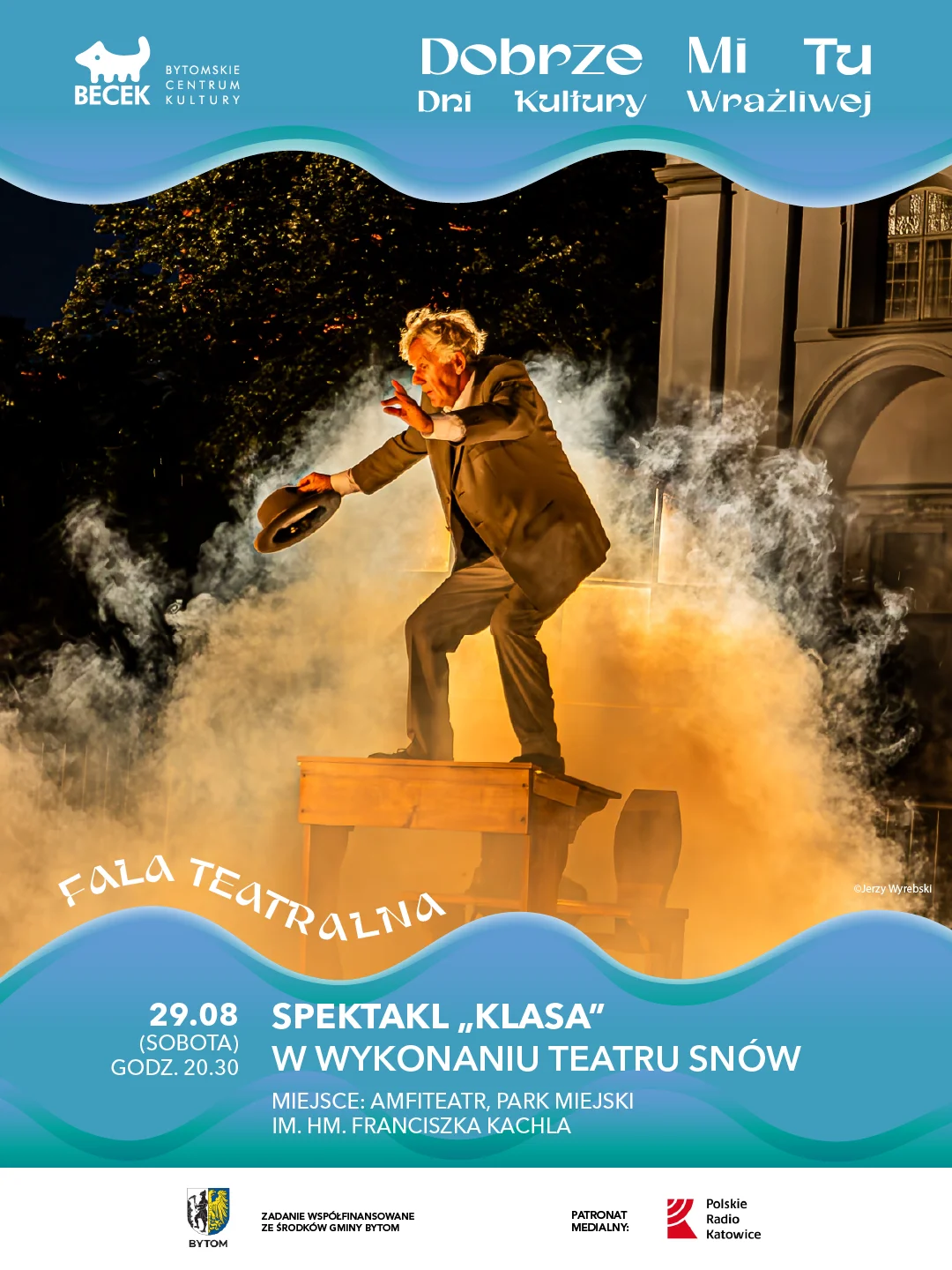 Grafika promocyjna wydarzenia FALA TEATRALNA – Spektakl „Klasa” w wykonaniu Teatru Snów