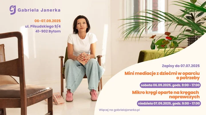 Obrazek przedstawia grafikę promocyjną wydarzenia Warsztat dla rodziców: praktyczne metody wspierania dzieci w konfliktach