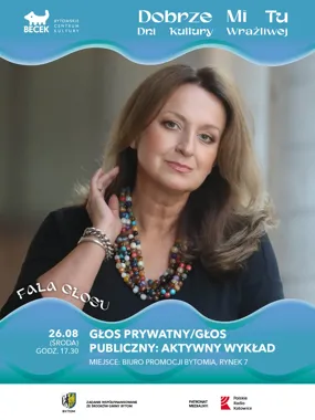 Grafika promocyjna wydarzenia FALA GŁOSU: warsztaty dla tych, którzy cenią słowo