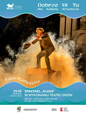 Grafika promocyjna wydarzenia FALA TEATRALNA – Spektakl „Klasa” w wykonaniu Teatru Snów