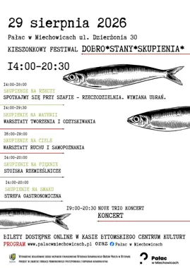 Grafika promocyjna wydarzenia Festiwal Dobro*Stany*Skupienia