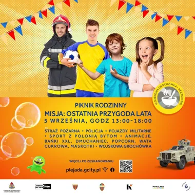 Grafika promocyjna wydarzenia Misja: ostatnia przygoda lata