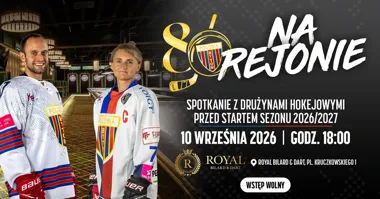 Grafika promocyjna wydarzenia Spotkanie z hokeistami i hokeistkami Polonii Bytom przed startem sezonu 2026/2027