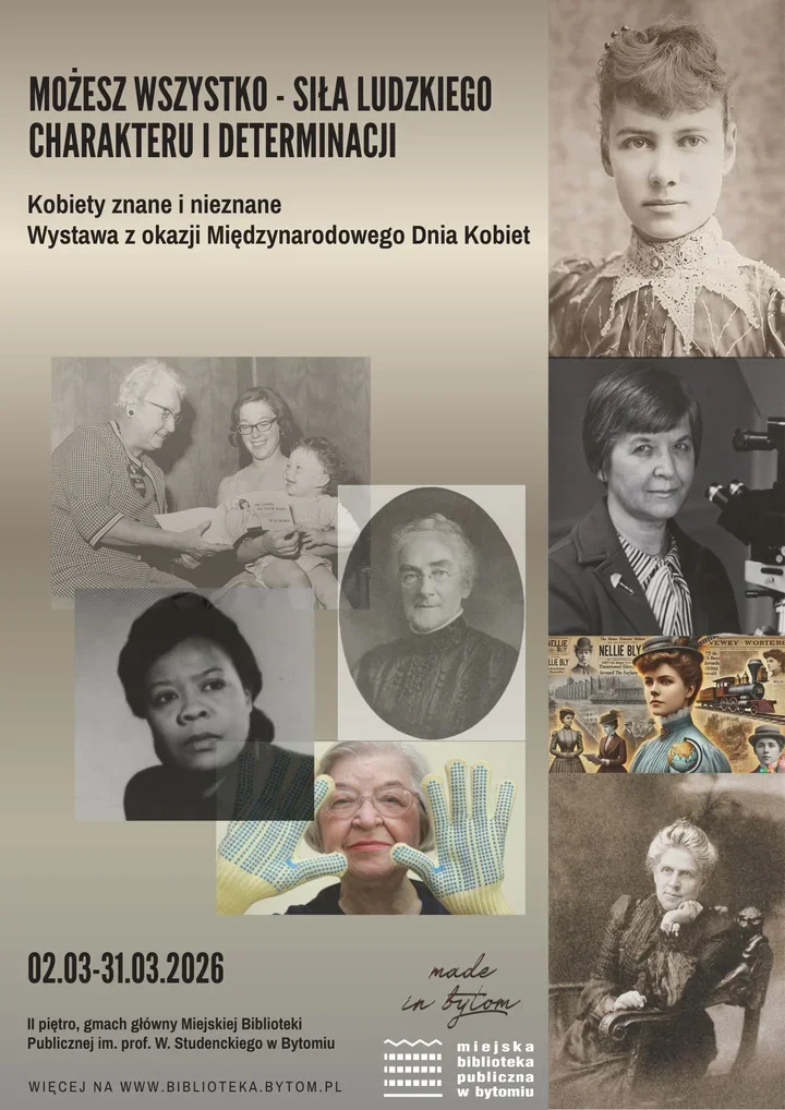 Kobiety znane i nieznane w MBP Bytom - historie, które zaskakują