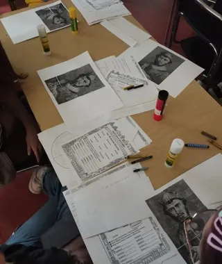 Świetlik i herb Bytomia - biblioteczna lekcja, która wciągnęła uczniów