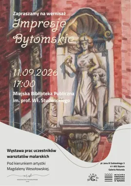 Bytom w akwareli i szkicu - mieszkańcy pokażą swoje miasto