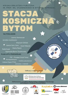 Bytom uruchamia literacką rakietę. „Stacja Kosmiczna Bytom” startuje
