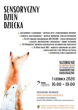 Pałac w Miechowicach szykuje sensoryczny Dzień Dziecka dla małych odkrywców