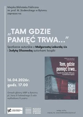 Bytom posłucha o pamięci regionu - książka, która prowadzi śladami historii