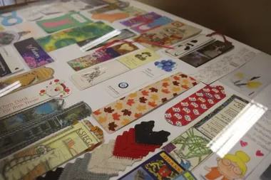 Zakładki, które opowiadają więcej niż książki - wystawa w MBP Bytomiu