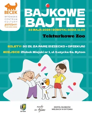 Tekturkowe zoo i bajki z Reksiem - sobota w Bytomiu zapowiada się kreatywnie