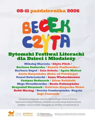 BECEK CZYTA rusza w miasto - Bytom znów stanie się literacką sceną