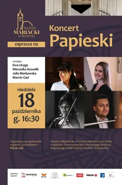 Głosy, organy i słowa Jana Pawła II - Koncert Papieski w Bytomiu