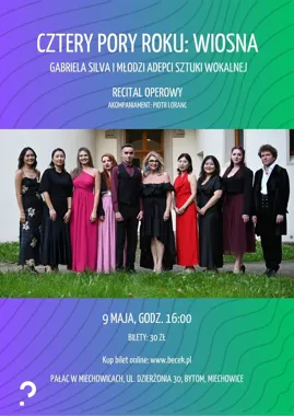 Wiosna w pałacu zabrzmi głosami młodych talentów z Bytomia