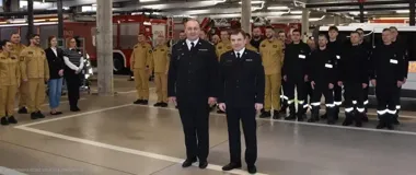 Czterech strażaków odchodzi ze służby - Bytom żegna doświadczonych funkcjonariuszy