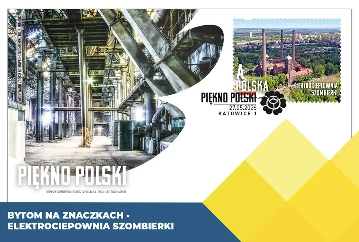 Szombierki i wąskotorówka trafiły na znaczki. Bytom ma kolekcjonerską wizytówkę
