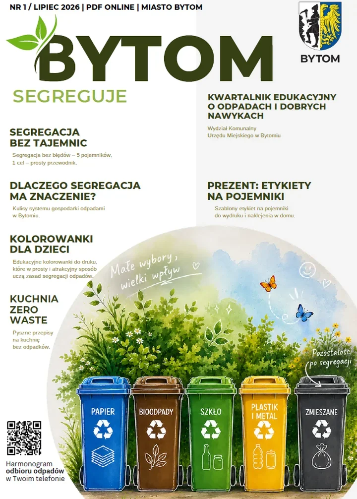 Bytom Segreguje rusza z pierwszym numerem. Odpady bez tajemnic