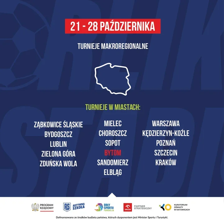 Ponad 15 tysięcy drużyn rusza po finał. Jeden z turniejów odbędzie się w Bytomiu