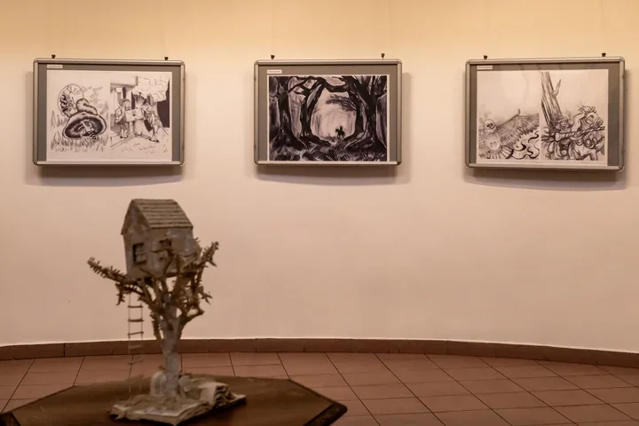 Młodzi ilustratorzy pokazali, jak rodzi się książka od szkicu do druku
