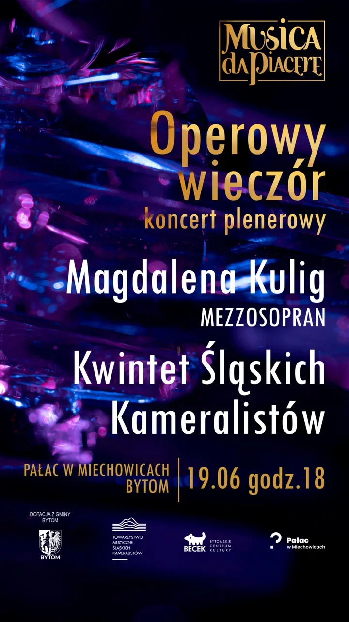 Operowy wieczór pod pałacem w Miechowicach. Arie Haendla i Mozarta w plenerze