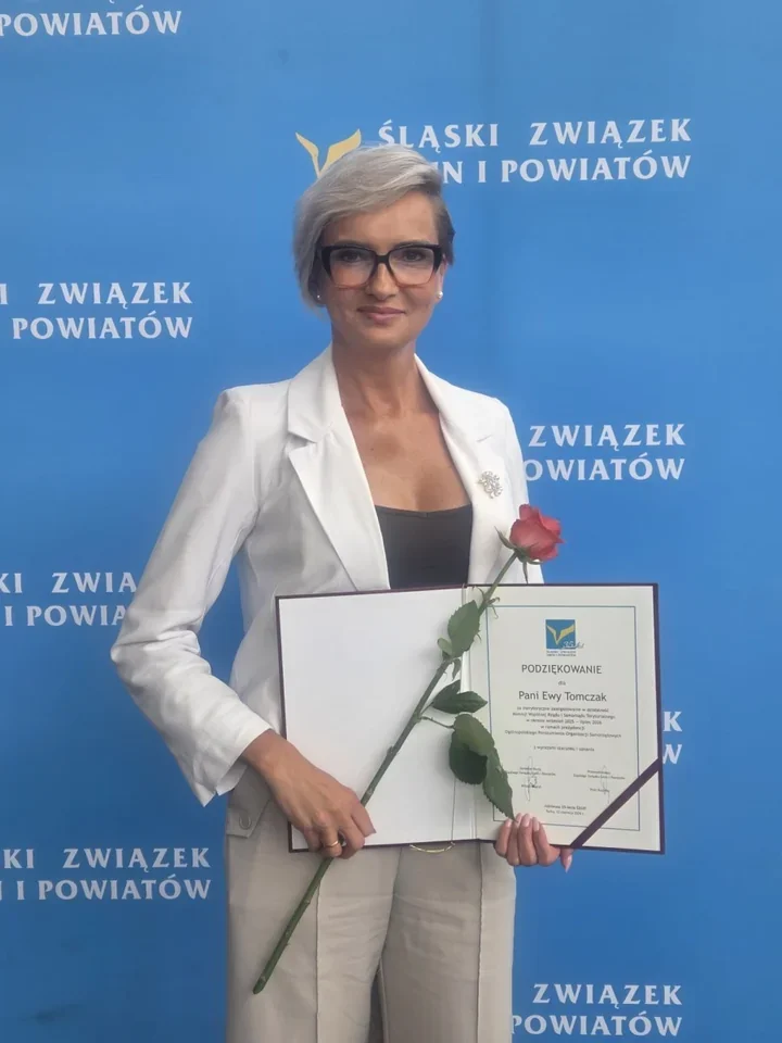 Skarbnik Bytomia wyróżniona za zasługi dla samorządu