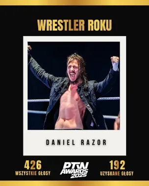 Bytomianin Daniel Razor – od fana przed telewizorem do wrestlera roku
