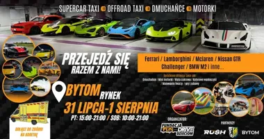 Supersamochody na Rynku w Bytomiu. Piknik pomoże kupić karetkę