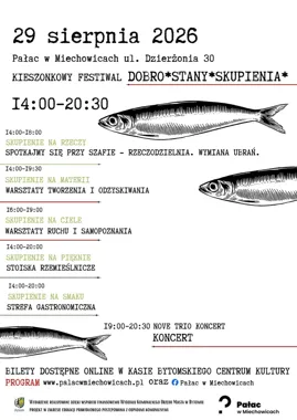 17 warsztatów, wymiana ubrań i koncert w Pałacu w Miechowicach