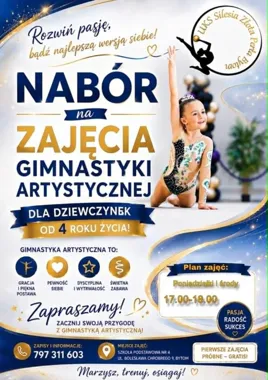 Cztery medale i nowy nabór. Bytomski klub szuka gimnastyczek