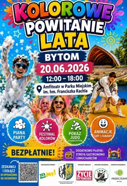 Piana, kolorowy festiwal i dżudo w Parku Kachla na otwarcie lata