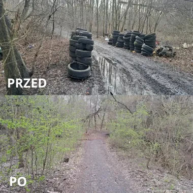 Pod wiaduktem zniknęło ponad 15 ton odpadów. Koszt wyniósł 54 tys. zł