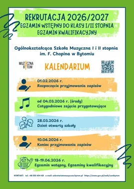 Rusza nabór do bytomskiej muzycznej. Dzieci sprawdzą swój rytm