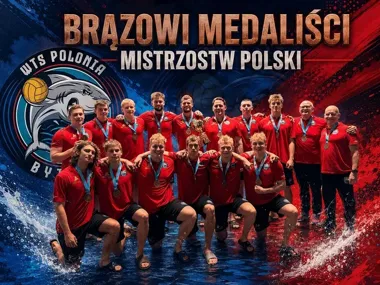 Brąz dla Polonii. Bytomscy waterpoliści zaskakują ligę młodością i charakterem