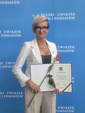 Skarbnik Bytomia wyróżniona za zasługi dla samorządu