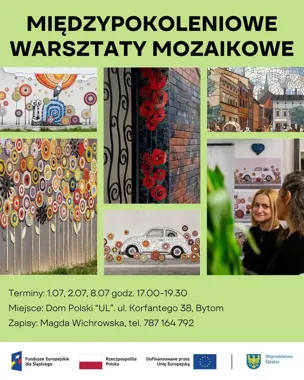 Mozaika wraca do Bytomia. Darmowe warsztaty startują dziś i 8 lipca