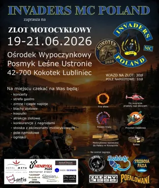 Motocyklowy zlot pod Lublińcem. Trzy dni muzyki, jazdy i plaży