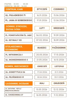 Zużyte opony w Bytomiu można oddać bezpłatnie zamiast zostawiać przy śmietniku