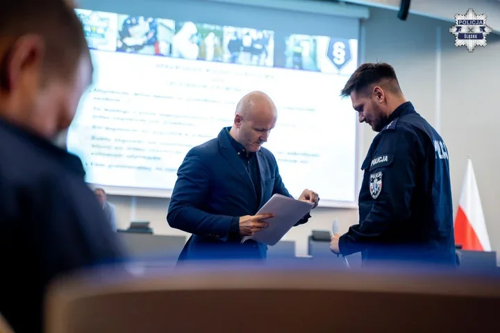 Bytomscy policjanci na podium wojewódzkiego konkursu kryminalnego