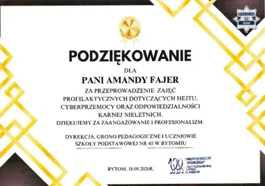 Żart na czacie może skończyć się krzywdą. Policjantka rozmawiała z uczniami