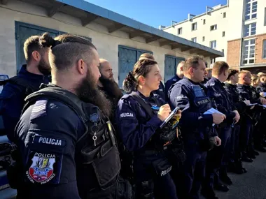 Ponad 1300 kibiców na stadionie. Policja nie odnotowała incydentów